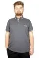 Büyük Beden T-shirt Polo  Lapointe  21320 Füme FUME