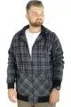 Erkek Oduncu Kapsonlu Sweat Pocket 21574 Indigo INDIGO