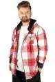 Erkek Sweat Fermuarlı Kapak Cep Oduncu 21571 Bordo BORDO