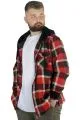 Erkek Sweat Fermuarlı Kapşonlu Kapak Cep Oduncu 21572 Kırmızı [product_color]