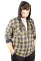 Erkek Sweat Fermuarlı Kapşonlu Kapak Cep Oduncu 21572 Sarı [product_color]