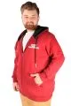 Erkek Sweat Kapşonlu Cep Zippered Every 21520 Bordo BORDO