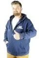 Erkek Sweat Kapşonlu Cep Zippered Every 21520 Indigo INDIGO