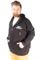 Erkek Sweat Kapşonlu Cep Zippered Every 21520 Siyah SIYAH