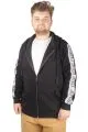 Erkek Sweat Kapşonlu Pieced Arm 21515 Siyah SIYAH