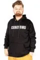 Erkek Sweat Kapsonlu Embroidery Offmode 21502 Siyah [product_color]