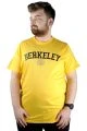 Big Tall Men s T shirt Bicycle Collar Berkeley 22106 Mustard