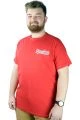 Big Tall Men s T shirt Bicycle Collar Yankees 22108 Red