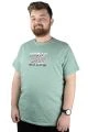 Erkek T shirt Bis Yaka Dream Scape 22111 Yeşil