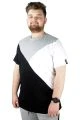 Big-Tall Men T shirt Supreme CYMD 22132 Gray