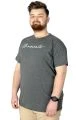 Men s T shirt Bicycle Collar Oversize Dark Future 22190 Black