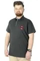 Erkek T-Shirt Polo Florida 22303 Antrasit ANTRASIT