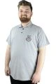 Men s T shirt Polo Collar MDX Club 22305 Gray