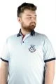 Men s T shirt Polo Collar MDX Club 22305 Blue