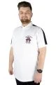 Men s T shirt Polo Collar Superior Team 22315 White