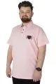 Büyük Beden T-Shirt Polo Mode Club 22330 Somon SOMON