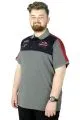 Büyük Beden T-Shirt Polo When You Are 22334 Antramelanj ANTRASIT