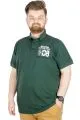 Büyük Beden T-Shirt Polo Skipper Crew 22341 Nefti NEFTI