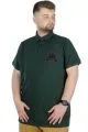 Büyük Beden T-Shirt Polo Yatch Club 22344 Nefti NEFTI