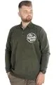 Big Tall Men Sweatshirt Old Traderouts 20415 Black