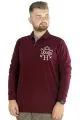 Erkek Sweatshirt  Polo Selanik 83 22443 Bordo