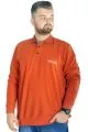 Erkek Uzun Kol Polo The Less Waffle 22462 Oranj ORANJ