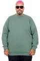 Erkek Interlok Sweat Bıs.Yaka Basıc U22465