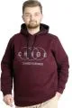 Big Tall Men's Sweatshirt Hoodie CHNGE 22518 Damson