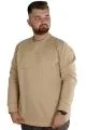 Erkek Sweat Bisiklet Yaka Established 22525 Bej BEJ