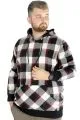 Erkek Oduncu Kapsonlu Sweat Kanguru 22528 Bordo BORDO