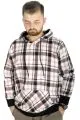 Big Tall Men s Lumberjack Sweat with Pocket 21574 Burgundy