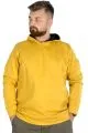 Erkek Sweat Kapşon Pike Basic 22532 Hardal