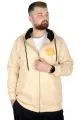 Erkek Sweat Kapşonlu Fermuarlı Karmashek 22538 Bej BEJ