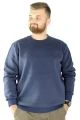 Men Sweatshirt  Bicycle Collar Basic 20131 Anthramelange (Gray) Color