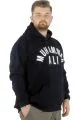 Erkek Sweatshirt Kapşonlu Muhammad Ali 22561 Lacivert LACIVERT