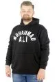 Erkek Sweatshirt Kapşonlu Muhammad Ali 22561 Siyah SIYAH