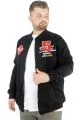 Big Tall Men College Coats Doc's Five  22606 Black