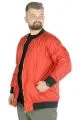 Big-Tall Men College Coat Jesica 22611 Red