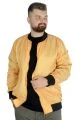 Big-Tall Men College Coat Jesica 22611 Yellow