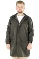 Big Tall Men Raincoat Hooded 22700 Khaki