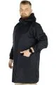 Big Tall Men Raincoat Hooded 22700 Navy Blue