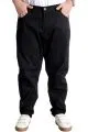Big Size Trouser Gabardinee Jogger Doga 22920 Black