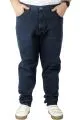 Big Tall Men Jeans 5 Pockets Marvel 22921 Navy Blue