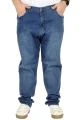 Big Tall Men Jeans Classic 5 Pockets Elita Blue 22924 Blue