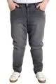 Big Size Mens Trouser Denim Classic ALFA 22941K Grey