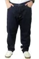 Büyük Beden Erkek Kot Pantolon Elita Blue 22919 Lacivert [product_color]