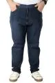Büyük Beden Erkek Kot Pantolon Klasik 5Cep Marwel 22922 Lacivert [product_color]