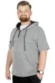 Büyük Beden Sweat Kapşon Ted 22560 Gri [product_color]