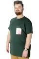 Büyük Beden T-Shirt Baskılı Future 22154 Nefti [product_color]
