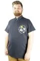 Erkek Polo T shirt Explore The World 22313 Lacivert LACIVERT